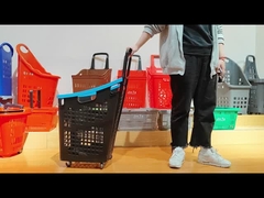 Qual é a diferença entre carrinho de compras de plástico e carrinho de compras de metal?