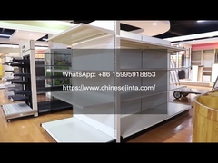 Crie corredores de loja de qualquer comprimento com as prateleiras gondola lozier fáceis de encomendar!