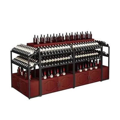 Repositório de vinho de aço laminado a frio Repositório de vinho de supermercado Repositórios de vinho para loja