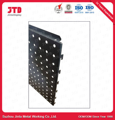Supermercado do metal que arquiva a espessura perfurada do painel traseiro 0.6mm