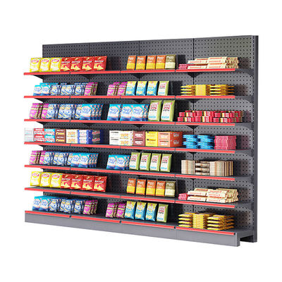 comprar Prateleiras de exposição personalizadas de supermercado 5 camadas de supermercado Gondola Prateleira de exposição de metal online manufacture