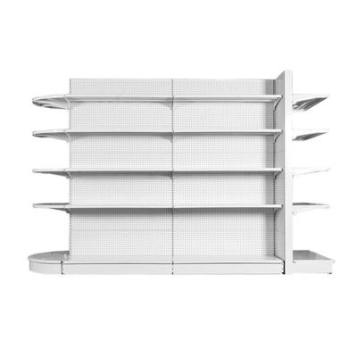 comprar Exibição de prateleira de varejo personalizada Prateleira de supermercado de aço laminado a frio para sua vitrine online manufacture