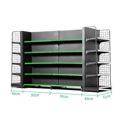 comprar Estante de display de supermercado estável com alta capacidade de carga e opções personalizáveis online manufacture