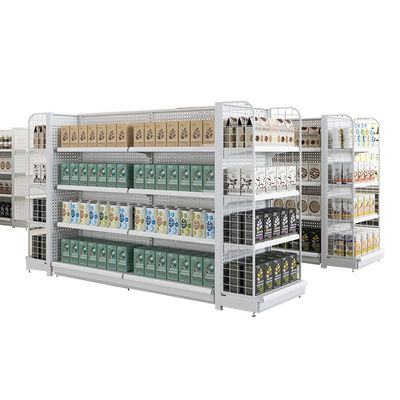 comprar Gôndola de Prateleiras de Metal para Supermercado Capacidade 30-100kg Personalizável online manufacture