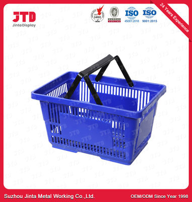 comprar ODM plástico da cesta do trole do quadrado 60 litros no supermercado online manufacture