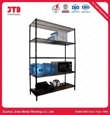 comprar Exposição do fio 120kgs de 6FT que arquiva prateleiras pretas da sala de visitas do ODM online manufacture