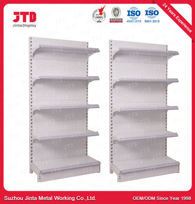 Prateleira de loja de Tego Gondola Display Shelving Convenience metálica
