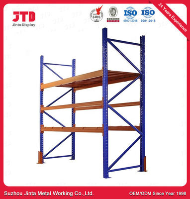 O metal resistente personalizado do armazém submete 1000 - racking do armazenamento 4000kg/Layer