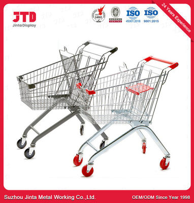 Supermercado Carrinhos de compras Lojas de conveniência 90 / 100 / 120L Armazenamento Carrinho de compras
