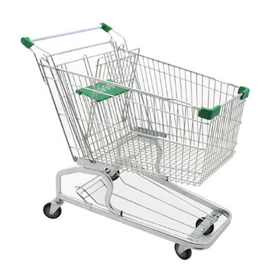 Supermercado Mercadaria Loja de Metal Carrinho de Compras com cores personalizadas e rodas de borracha