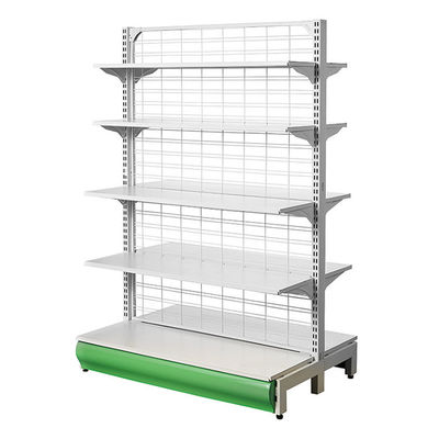 Supermercado de rede de arame farpado Gondola Display Rack Prateleira de supermercado Display de arame farpado Prateleiras