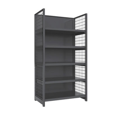Supermercado Wire Display Rack Prateleira Loja de Varejo Personalizada Gondola Prateleira de malha