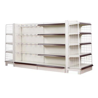 Retalho loja Grade Panel Metal Wire Shelf Gondola Ferro Furo Malha display Rack