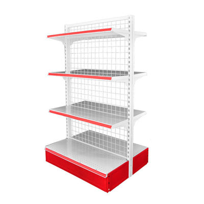 Mercadorias Gondola Wire Display Prateleiras Lojas de varejo Prateleiras de supermercado