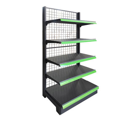 Painel de grelha Metal Wire Mesh Supermercado Loja de conveniência Display Rack Revestido em pó