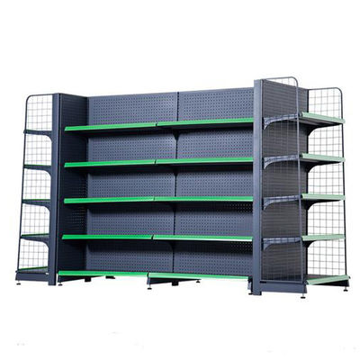 Painel de grelha Metal Wire Mesh Supermercado Loja de conveniência Display Rack Revestido em pó