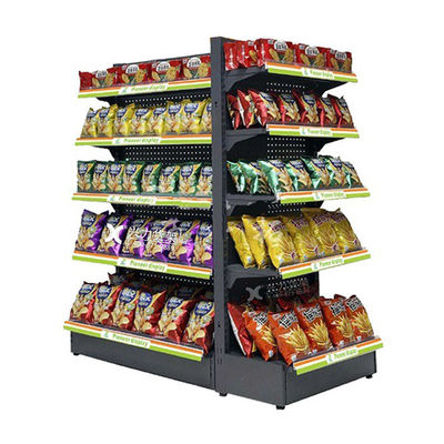 Supermercado Loja Retalhista Gondola de dois lados Display Prateleira Loja de conveniência Prateleira / prateleira