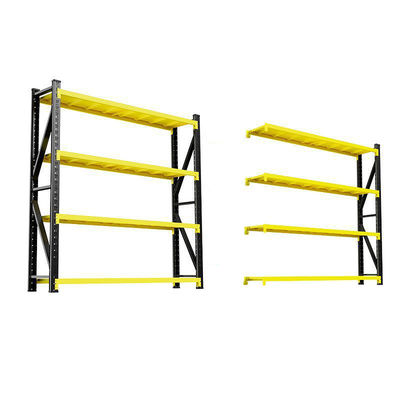 Racks de metal de armazém personalizados Solução de armazenamento resistente com capacidade de peso ajustável