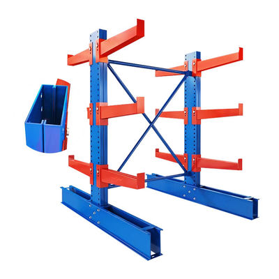 Cantilever racks de armazenamento personalizáveis com capacidade de peso de 500-3000 kg/camada