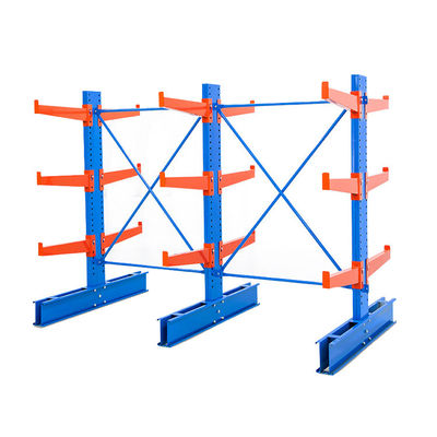 Cantilever racks de armazenamento personalizáveis com capacidade de peso de 500-3000 kg/camada