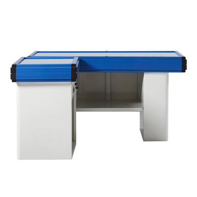 Largura 550-1200mm Caixa de Supermercado Caixa de Mesa de aço inoxidável