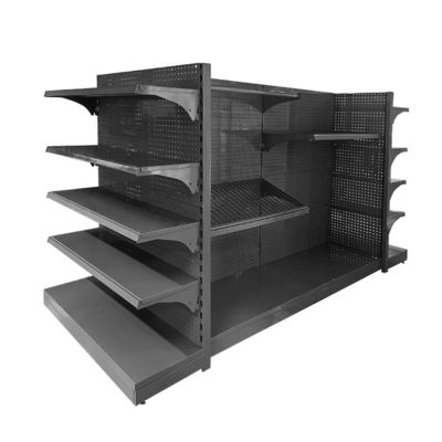 Sistema de prateleiras de supermercado de varejo de aço laminado a frio com capacidade de carga de 30-80 kg/camada