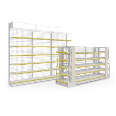 Estrutura de aço laminado a frio Sistema de prateleiras para supermercado 30 - 80KG/camada