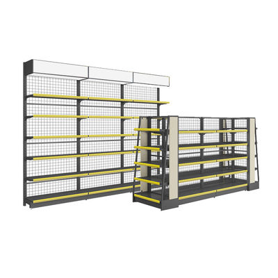Estrutura de aço laminado a frio Sistema de prateleiras para supermercado 30 - 80KG/camada