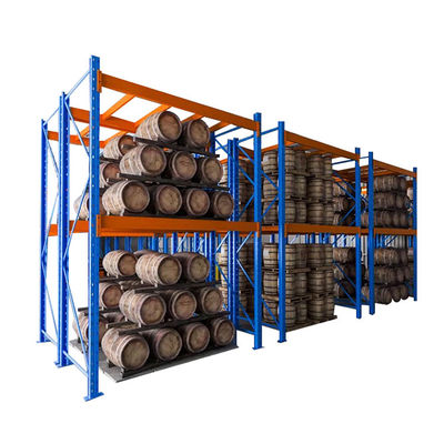 Racks de armazenamento de metal personalizados para armazéns com capacidade de 500-3000 kg por camada