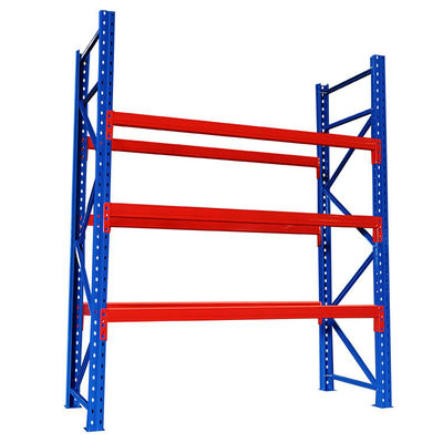 Racks de armazenamento de metal personalizados para armazéns com capacidade de 500-3000 kg por camada