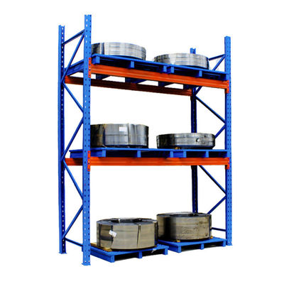 Racks de armazenamento de metal personalizados para armazéns com capacidade de 500-3000 kg por camada