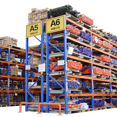 Racks de armazenamento de metal personalizados para armazéns com capacidade de 500-3000 kg por camada