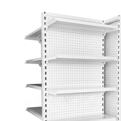 Instalação fácil e estrutura estável Estante de exibição de supermercado em estilo moderno