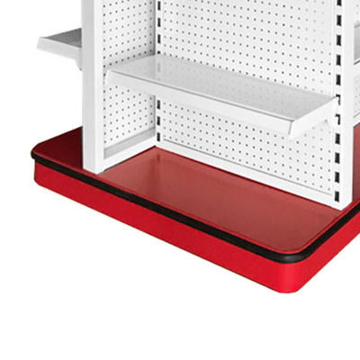 Instalação fácil e estrutura estável Estante de exibição de supermercado em estilo moderno