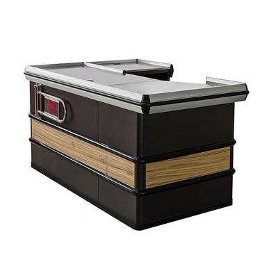 Durabilidade personalizada Checkout Counter Aço laminado a frio Vários comprimentos Cores