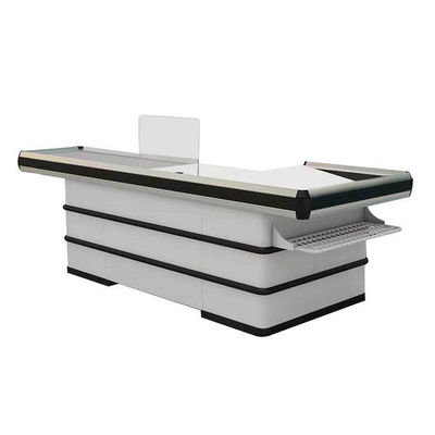 Custom Cold Rolled Steel Checkout Counter Durabilidade Cor personalizável