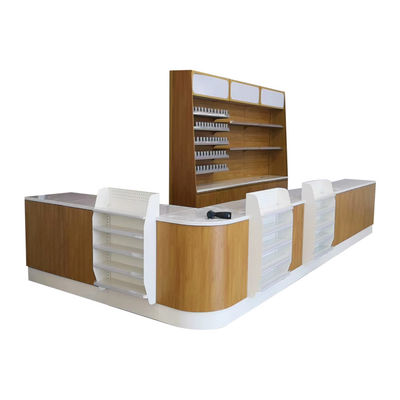Cinturão transportador Supermercado Checkout Counter Cabinet de aço laminado a frio comprimento personalizado