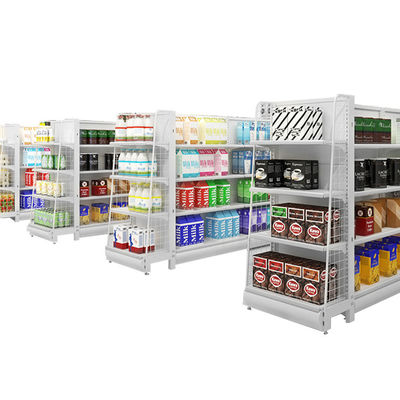 Estante de exibição de supermercado de estilo moderno