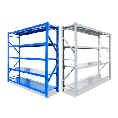Rack de armazenamento de aço laminado a frio resistente e durável com capacidade de 500-3000 kg por camada