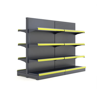 Display de prateleira de retalho fácil de instalar com capacidade de carga de 30-80 kg/camada