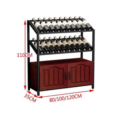 Repositório de vinho de aço laminado a frio Repositório de vinho de supermercado Repositórios de vinho para loja
