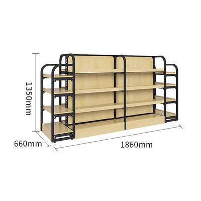 Moderno Supermercado Display Rack de prateleira de mercearia para design personalizável