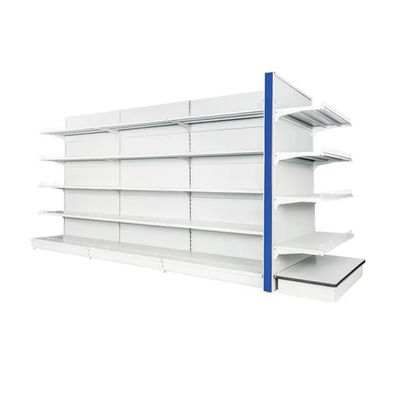 Instalação fácil Repositório de display de supermercado durável com logotipos personalizados