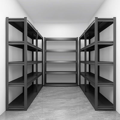 Estantes de metal sem parafusos de borda reta Solução de armazenamento ideal para o espaço