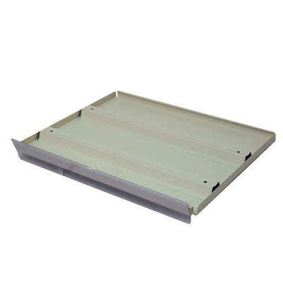 Prateleiras brancas do metal de 5 camadas