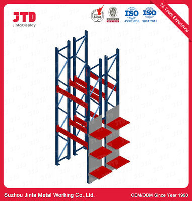 3 toneladas de metal do armazém submetem ISO9001 unidade arquivando de 3 pés de largura