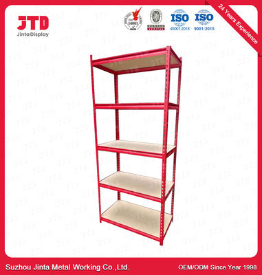 metal 1.2m claro do dever de 1.8m que arquiva 80kg pelo armazém vermelho da cremalheira da camada