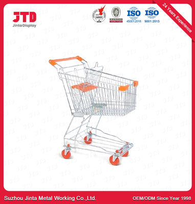 carro rodado do trole do PVC quatro do trole 4in da compra do metal 60L