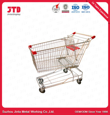 carro rodado do trole do PVC quatro do trole 4in da compra do metal 60L