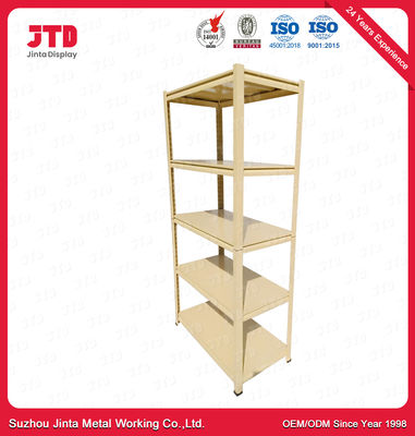metal de 90cm 30cm Boltless que arquiva 150kg pela cor amarela da camada